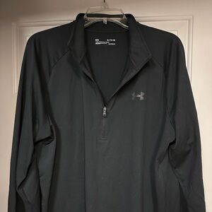 Men’s 3/4 zip Under Armor layering garment